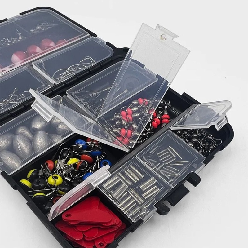 1 Set Kugel-Schwimmer Angelzub – Fishing Hook Box Bewertung und Preis